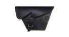 Royal Enfield GT Continental and Interceptor 650 Side Panel Bag Black Genuine Leather - SPAREZO